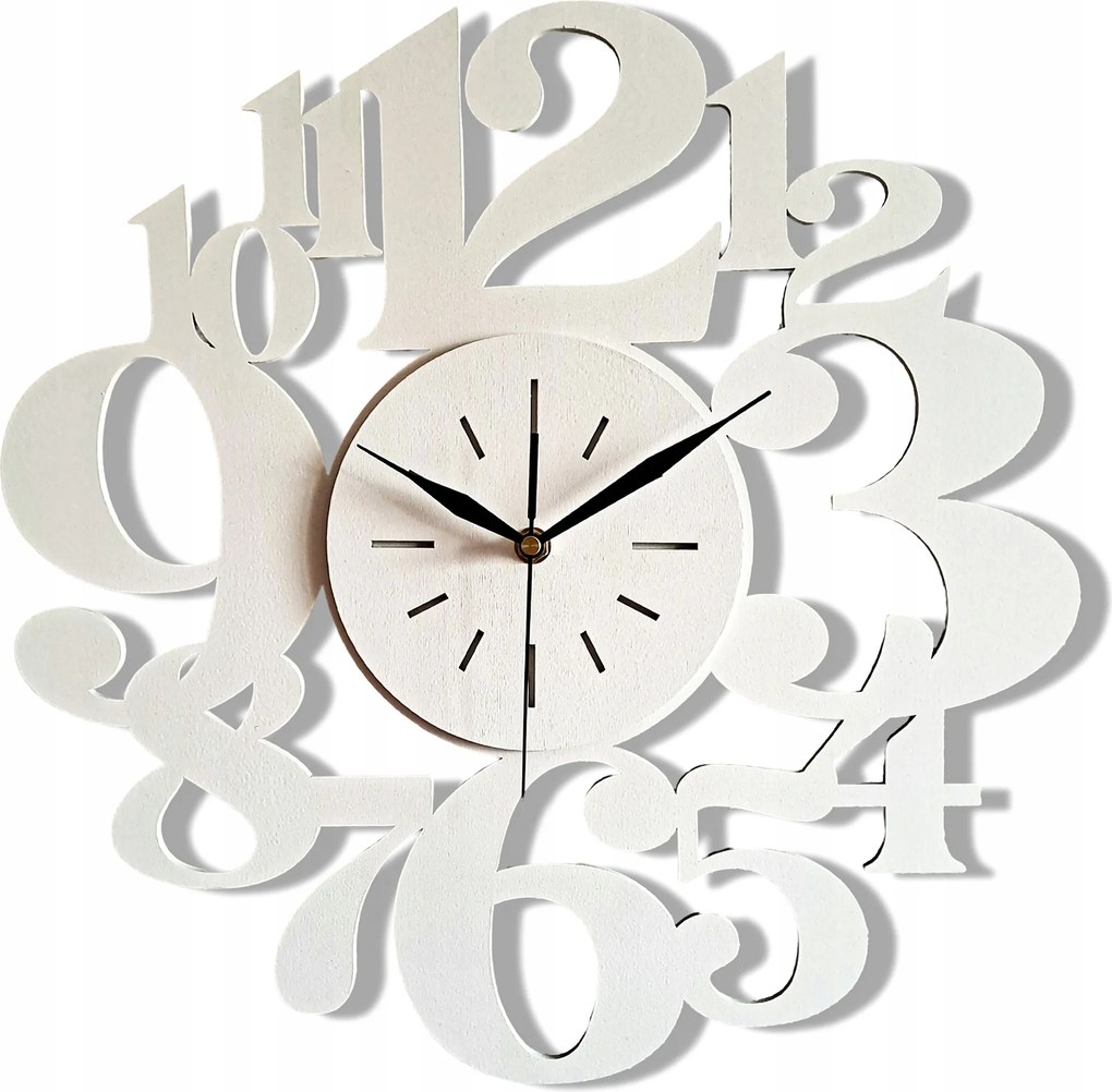 Nagy, Modern Falióra, Nagy Számok, Jól Olvasható, CSENDES,3 Méret