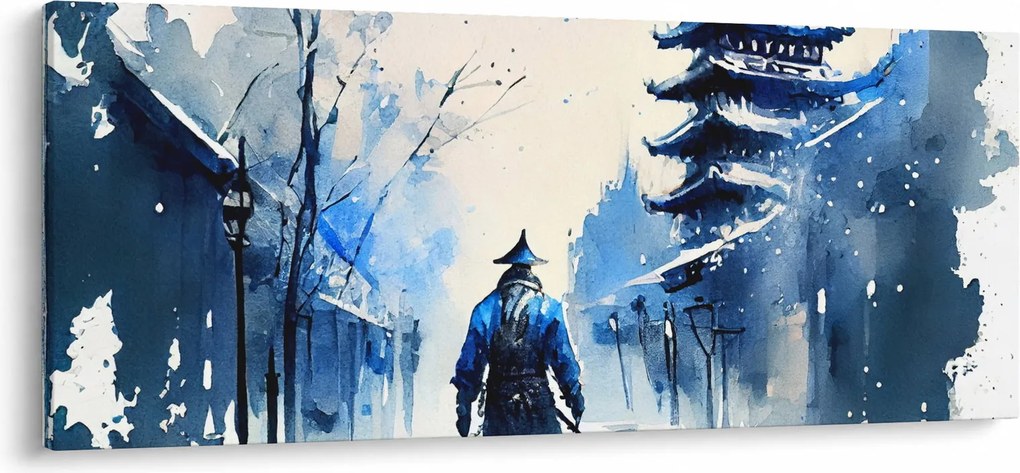 Kép - Szamuráj, akvárium (120x50 cm)