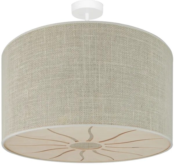 Brilagi COUNTRY ROLLER mennyezeti lámpa 1xE27/15W/230V, 50 cm, krém