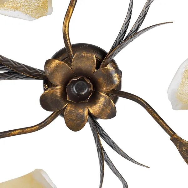 ONLI - Mennyezeti lámpa ALGA 3xE14/6W/230V bronz