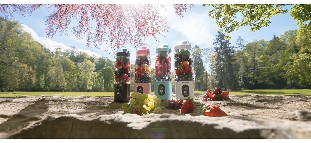 Concept SM4001 újratölthető Smoothie FitMaker, fekete