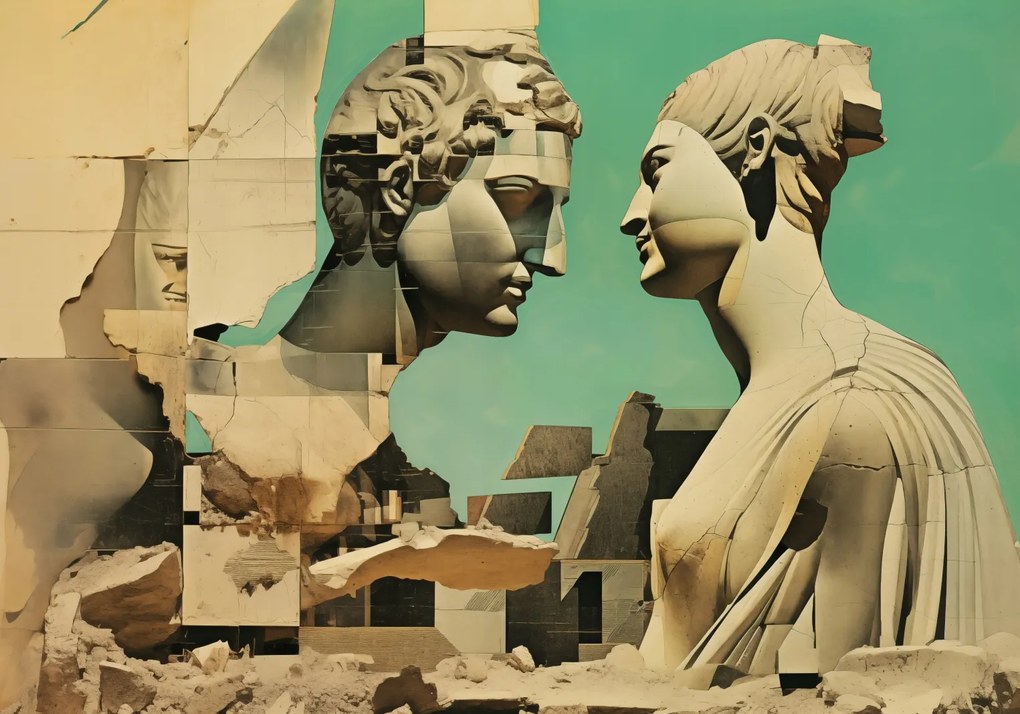 Poszter 66,5x46,5cm A múlt és a jelen párbeszéde