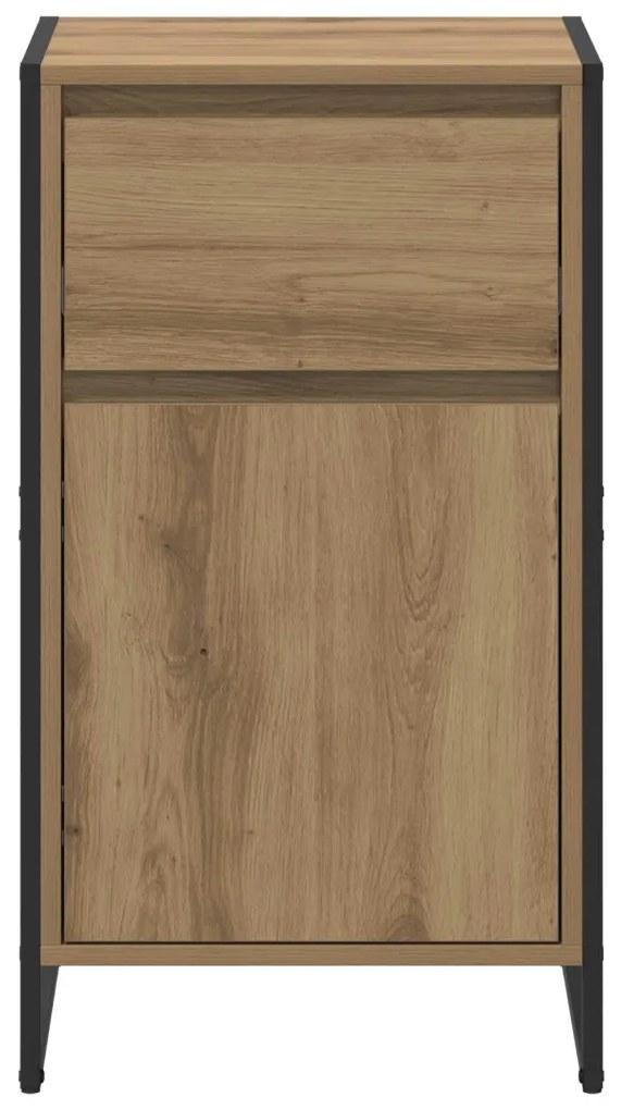 Széf fiókkal Művészi tölgy 81 x 36 x 150.5 cm Faanyag