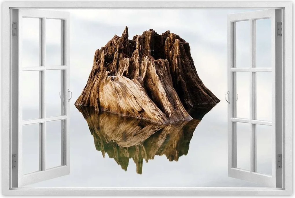 Poszterek 120x80 Sziget a tavon