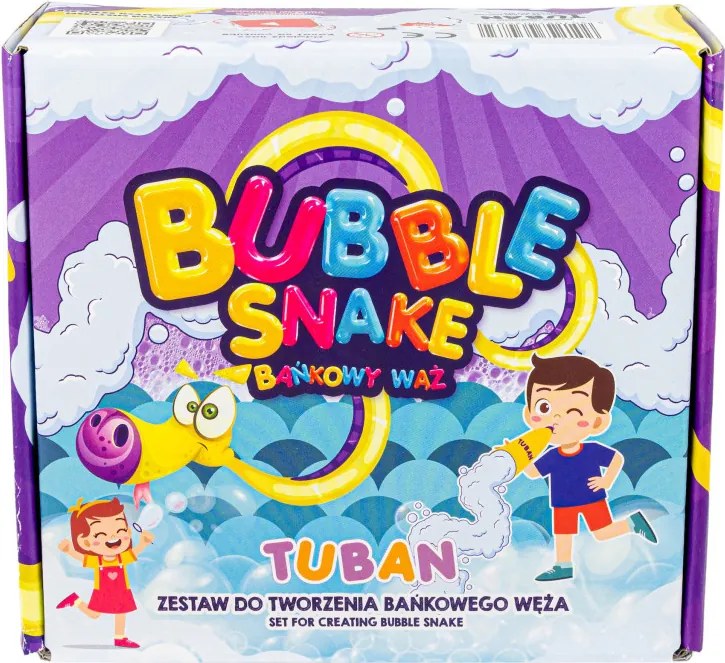 TUBAN BUBBLE SNAKE – Buborékkígyó készítő szett