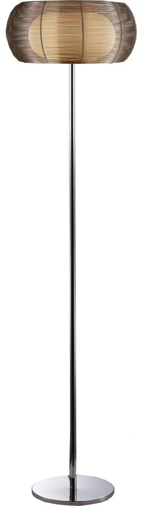 Searchlight 60003 - Állólámpa 2xE27/60W/230V barna