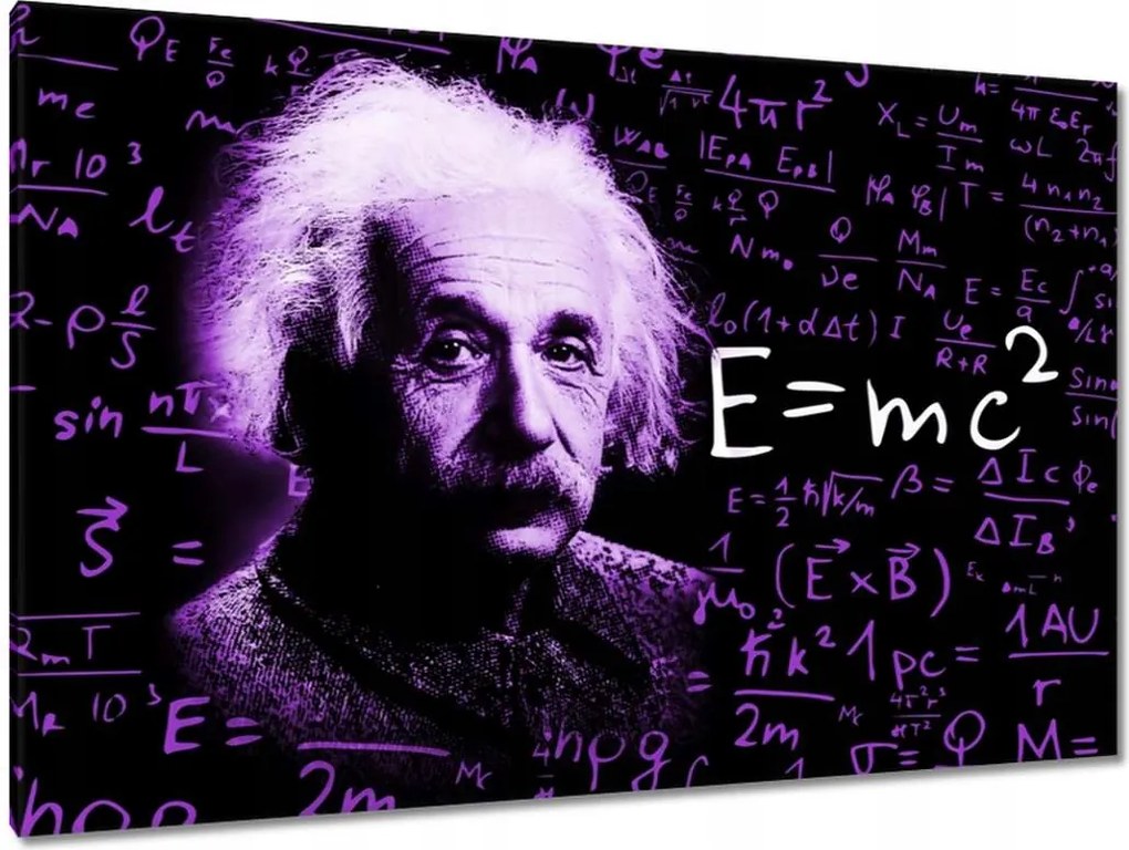 Festmények 120x80 Lila professzornő