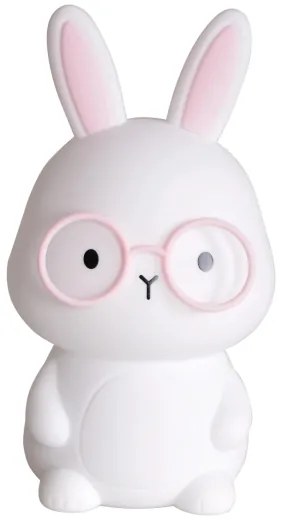 LED RGBW Dimmelhető gyermek érintős lámpa FLORKA LED/1W/5V USB 1200 mAh rózsaszín