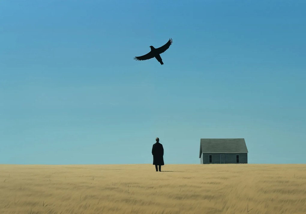 Poszter 66,5x46,5cm Magányos és szabad