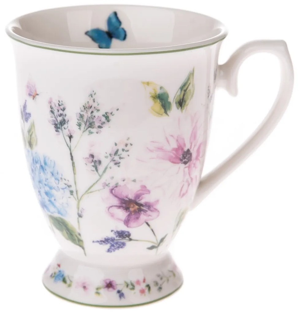 Flower Garden porcelán bögre, 300 ml