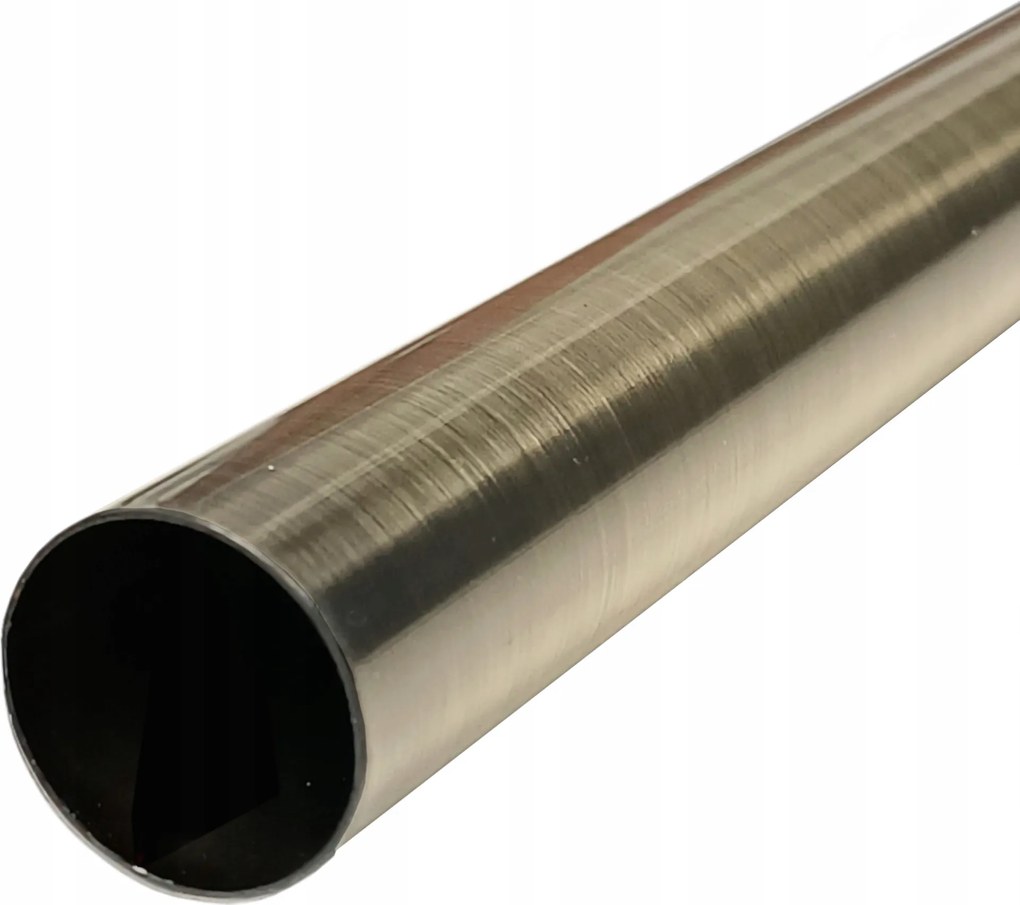 Függönyrúd Fém Arany színű karnis rúd antik arany színben, átmérő 19 mm, 200 cm