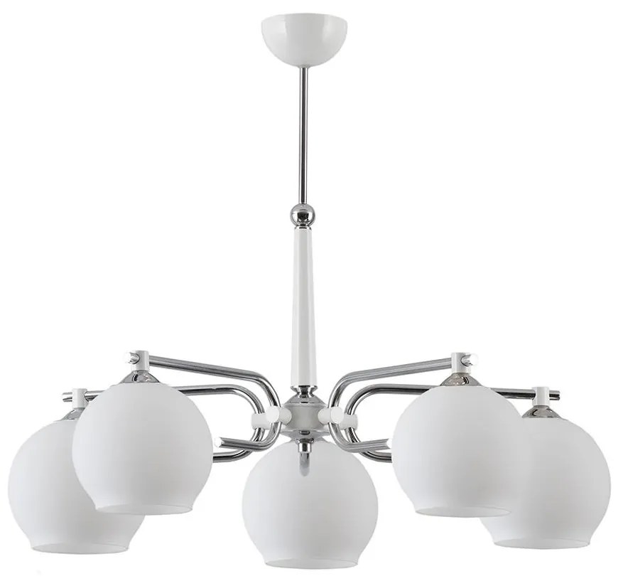 Jupiter 1399 - AX 5 B - Csillár rúdon AXEL 5xE27/60W/230V