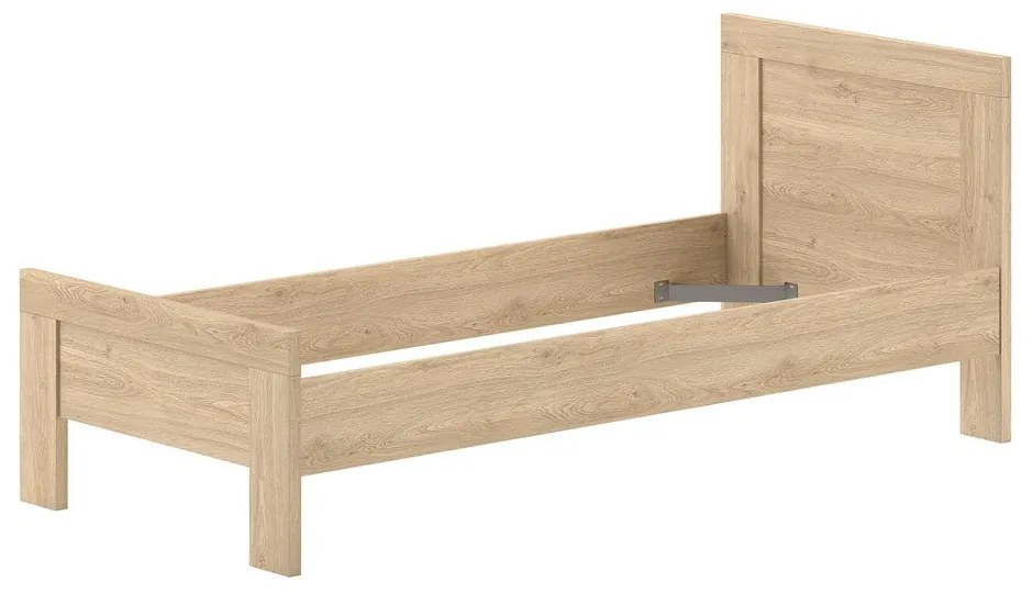 Natúr színű gyerekágy ágyrács nélkül 90x200 cm Sam – Vipack