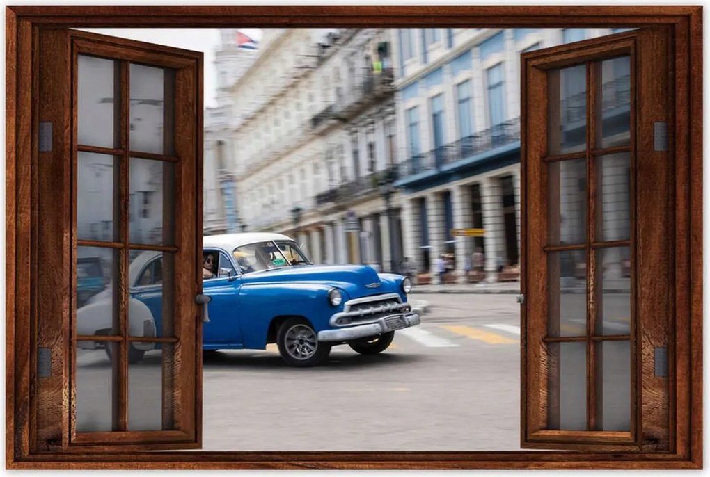 Poszterek 60x40 Kubai autók Kuba