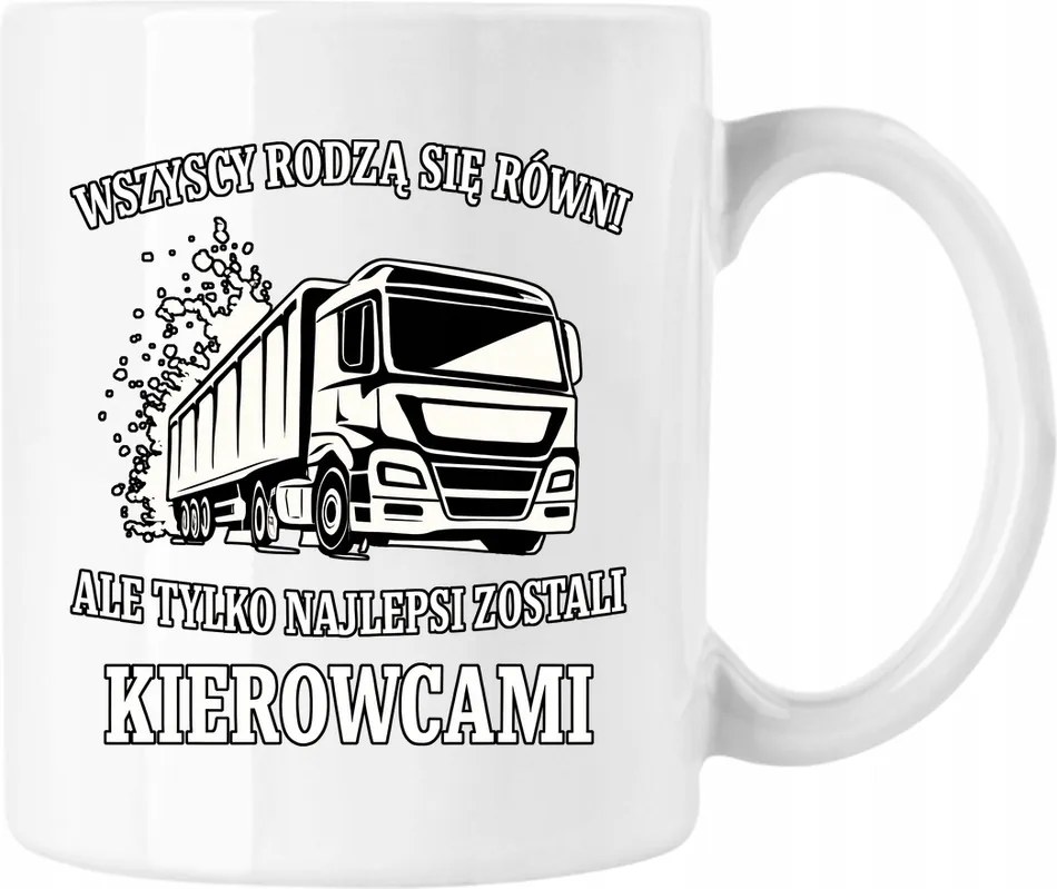 Bögre Büszke Sofőr Tir Fehér 330ml