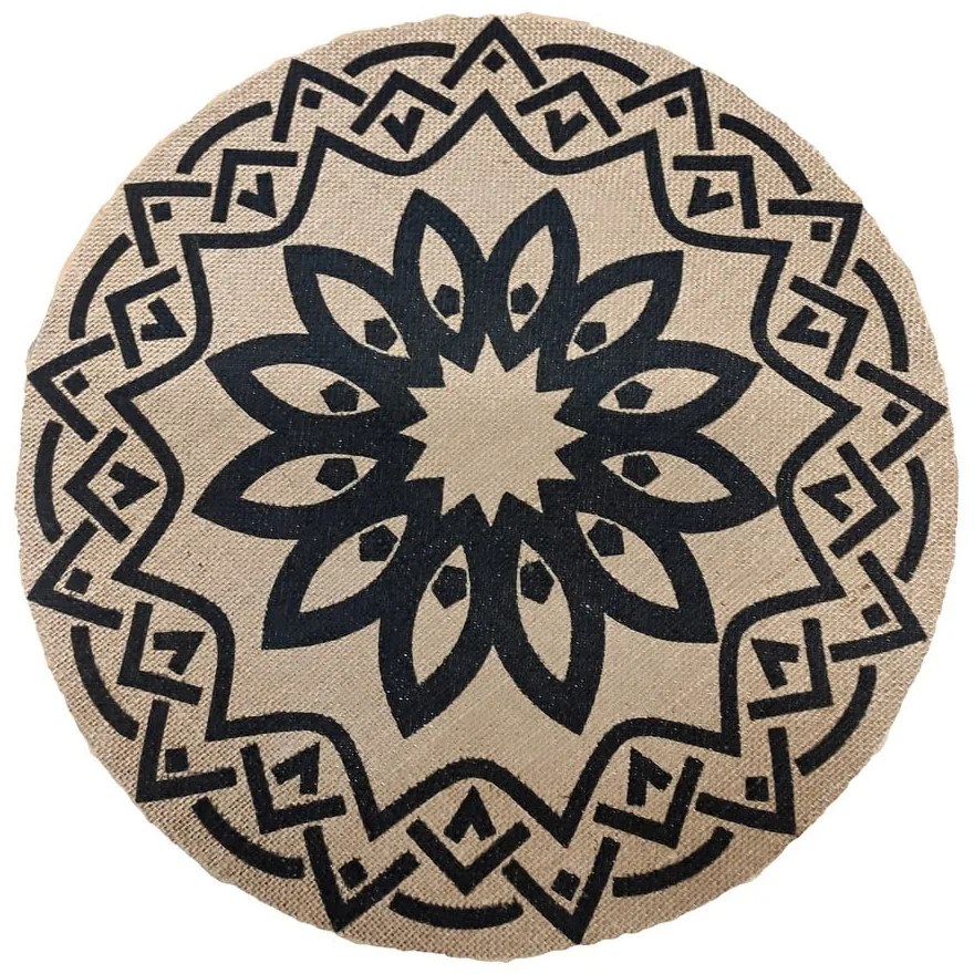 Szövet tányéralátét 2 db ø 38 cm Mandala - JAHU collections
