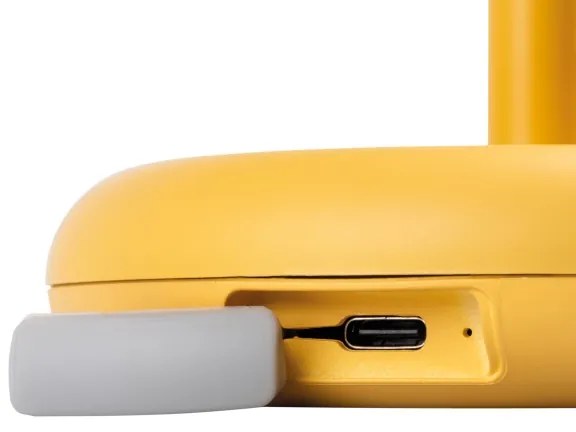 Kanlux 37314 - LED Dimmelhető újratölthető lámpa FLUXY LED/1,7W/1800 mAh IP44 sárga