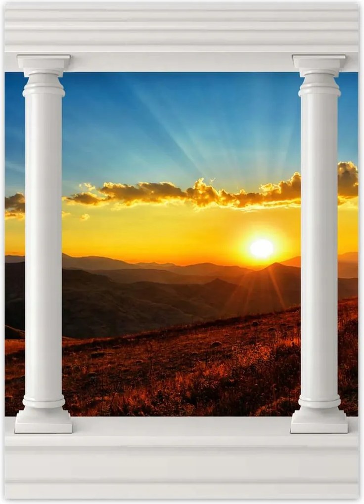 Poszterek 50x70 Gyönyörű naplemente