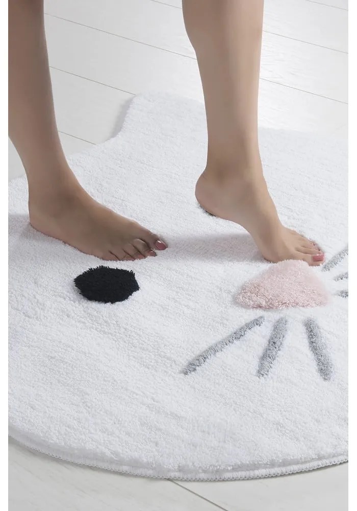 Fehér fürdőszobai kilépő 90x90 cm – Foutastic