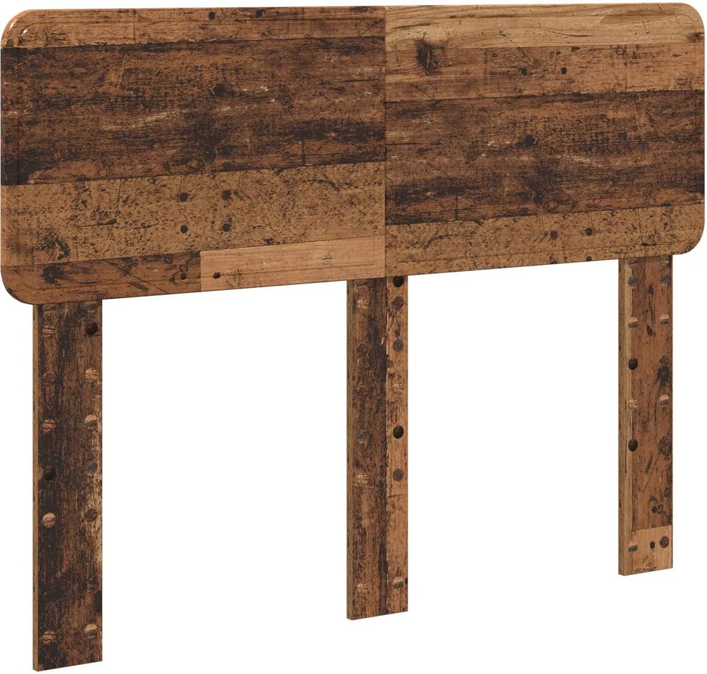 vidaXL Fejtámla Öreg fa 120 cm Faanyag