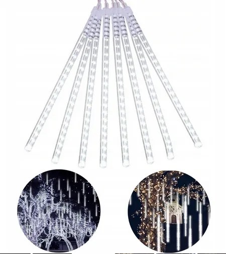 Fényfüggöny Meteory Hulló Hó 50CM 8tub 144 led