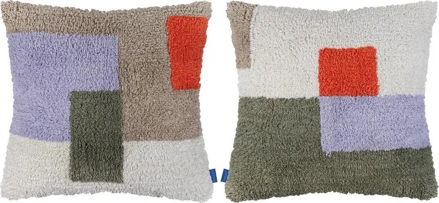 Pamut párnahuzat 50x50 cm Brick – Mette Ditmer Denmark