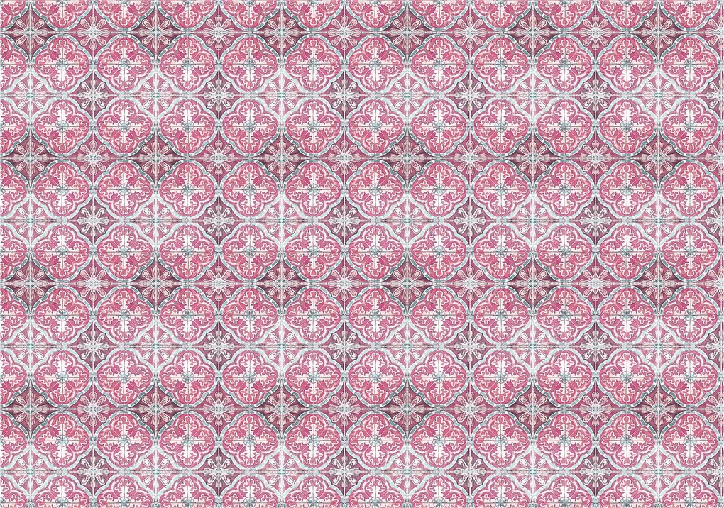 Fotótapéta Virágos szimmetria és stílus 254x184 harmónia és elegancia +ragasztó