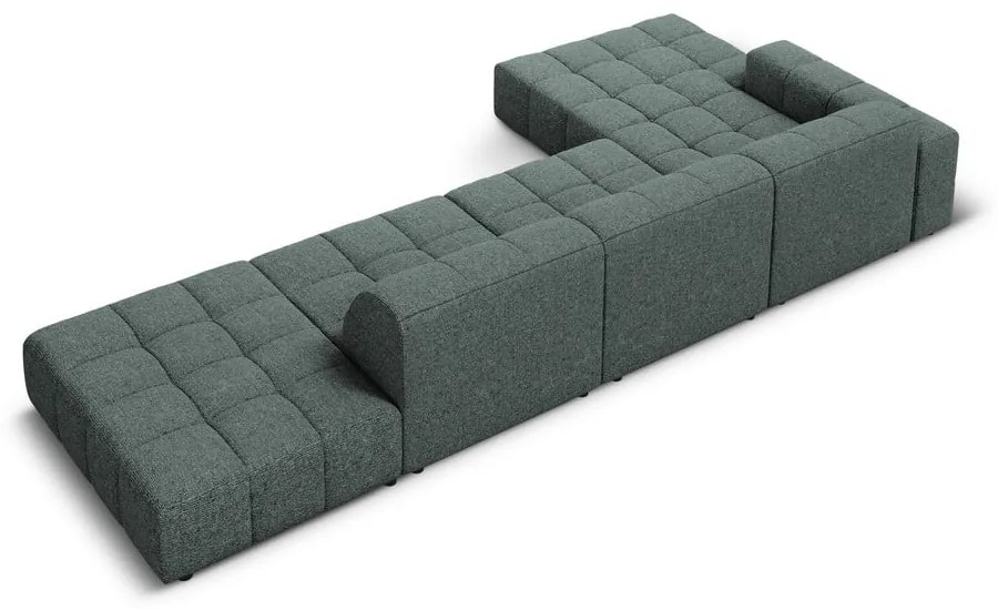 Türkiz sarokkanapé (bal oldali) Chicago – Cosmopolitan Design