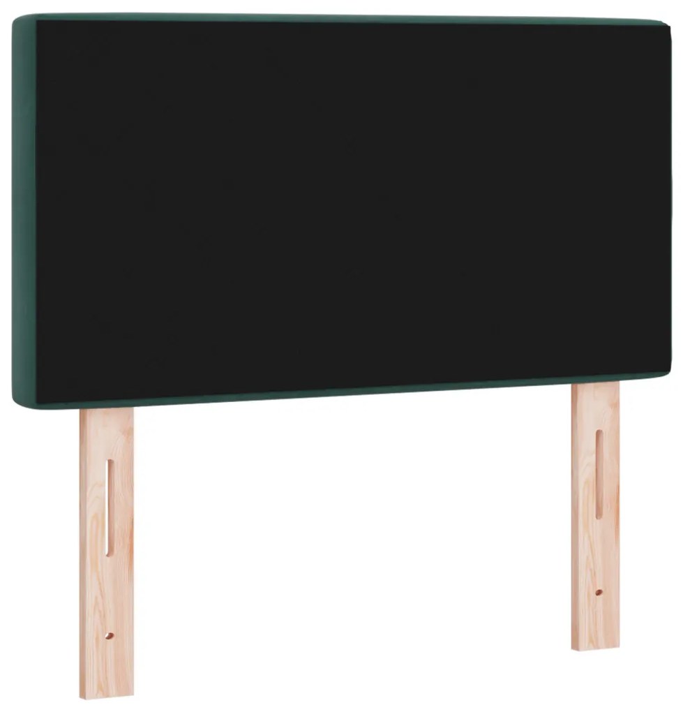 LED Fejtámla LED -es lámpákkal Argyle Sötétzöld 80 cm Bársony