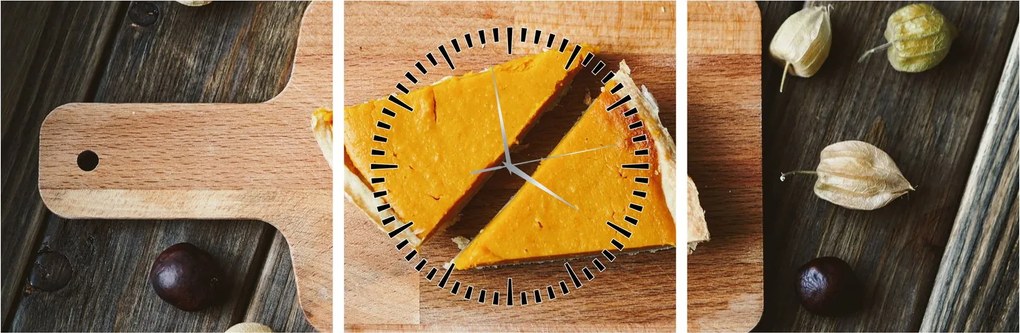 Kép - Tökös pite (órával) (90x30 cm)