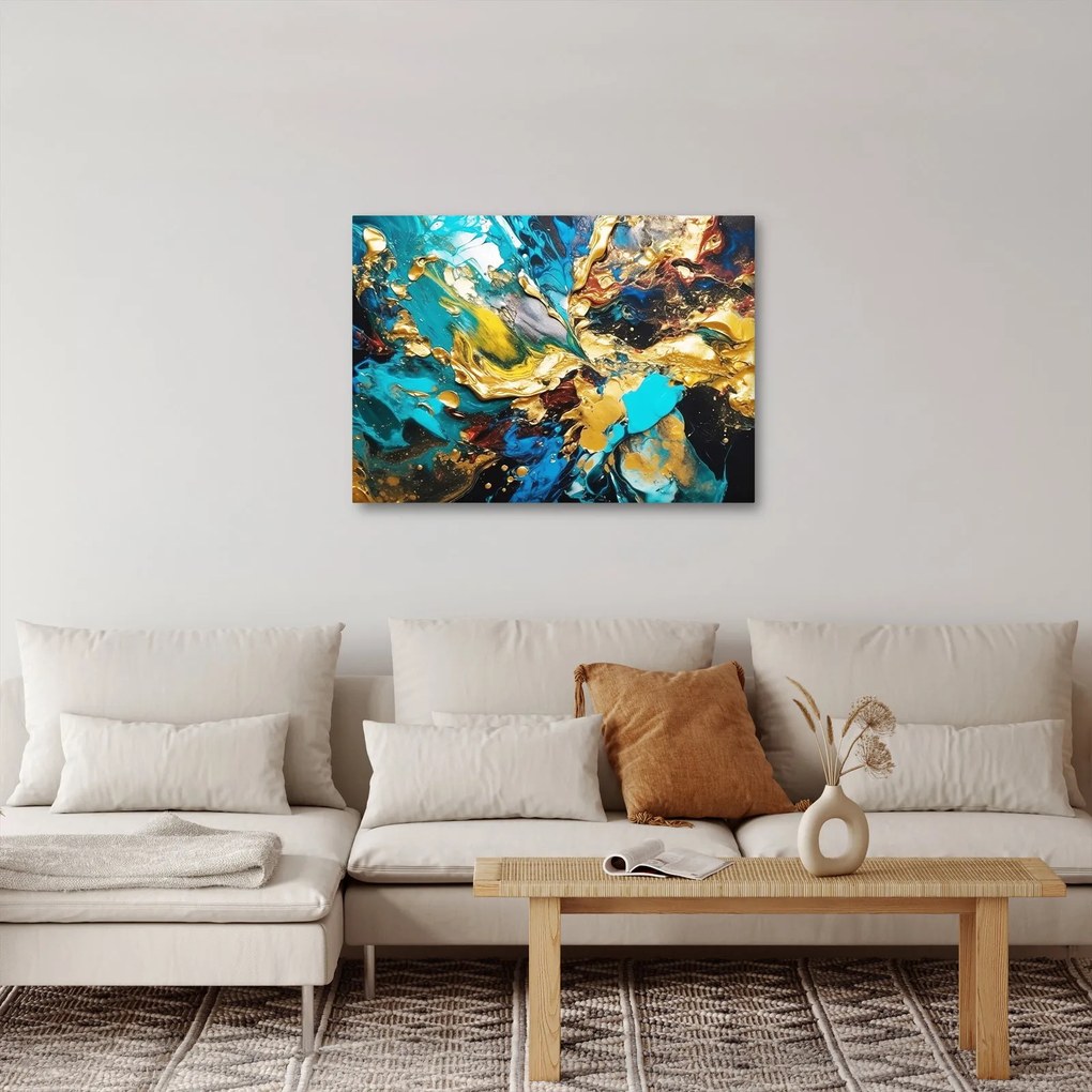 Kép - Texturált olajfestmény (70x50 cm)