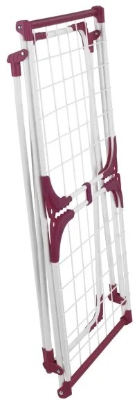 WENKO 3774021100 - Ruhaszárító állvány SUMMER DRY 153x76 cm fehér/rózsaszín