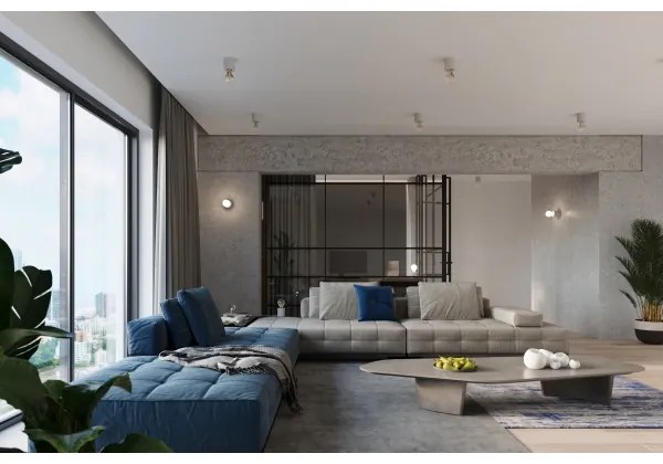 Asztali lámpa SALGADO 1xE27/60W/230V beton