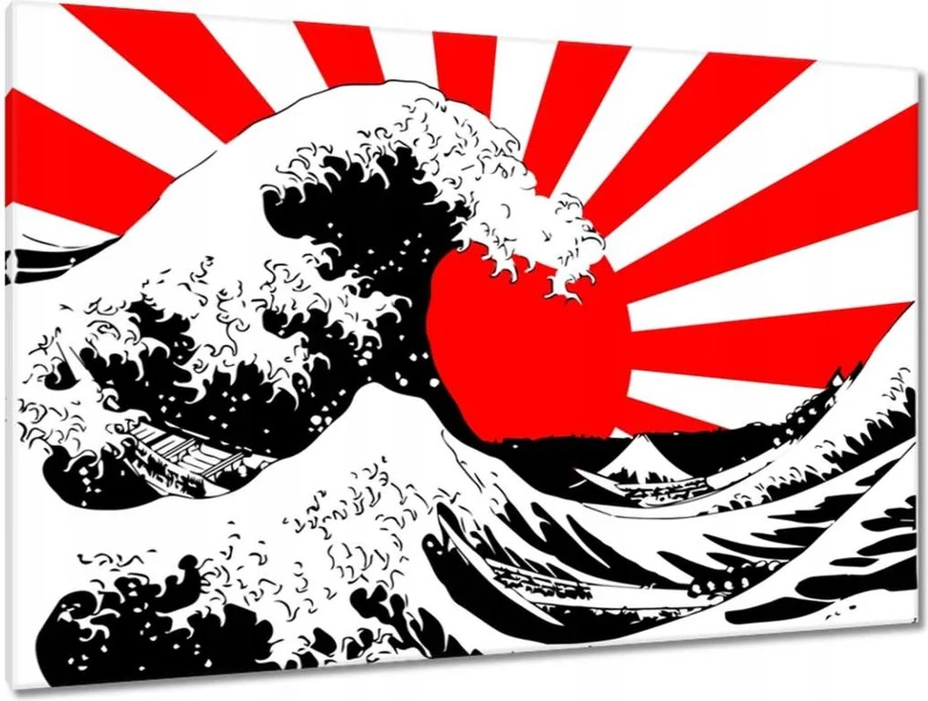 Festmények 120x80 Japán Kamikaze