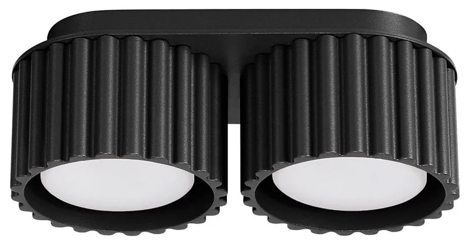 Sollux SL.1788 - AURA spotlámpa 2xGX53/10W/230V, fekete