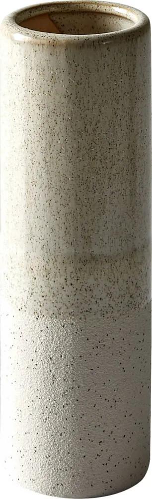 Osana váza, törtfehér, 18 cm