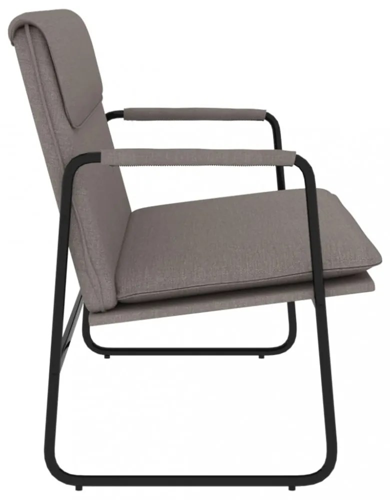 tópszínű szövet pad 100 x 64 x 30 cm