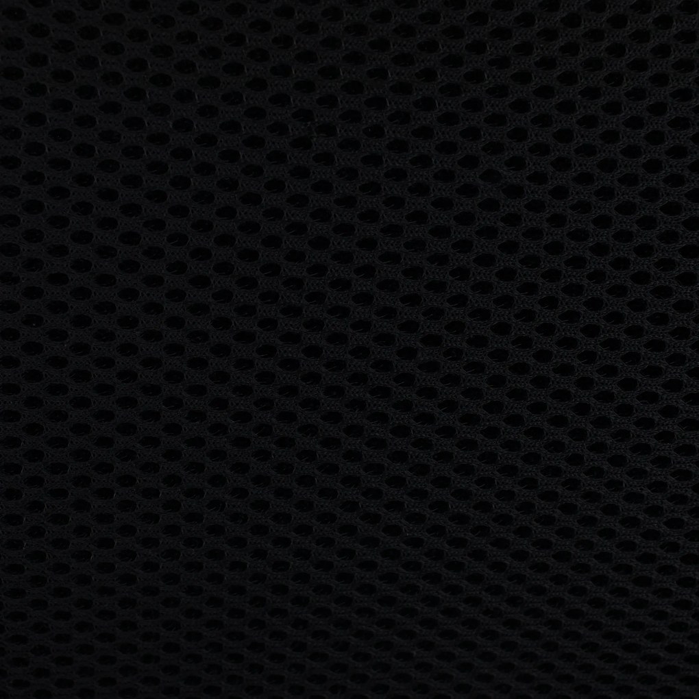 Tárgyolószék, fekete háló, DERYA NEW