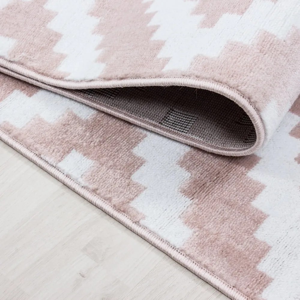 Világos rózsaszín futószőnyeg 80x300 cm Plus – Ayyildiz Carpets