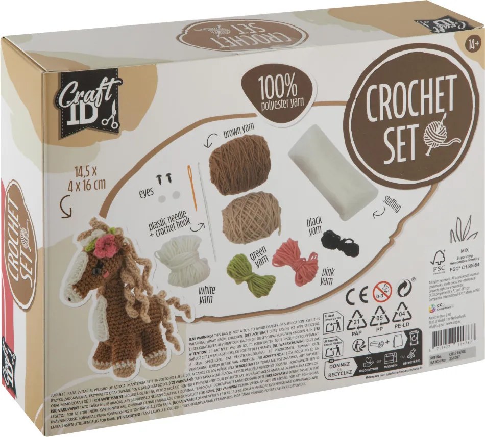Lovas Craft kreatív horgoló szett