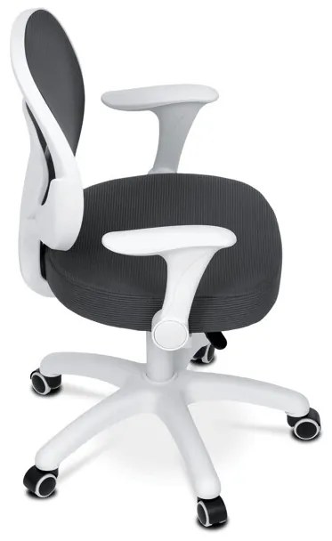 Gyerek Forgószék, Magasságállítás, Szürke Hálós. KA-K1062 GREY