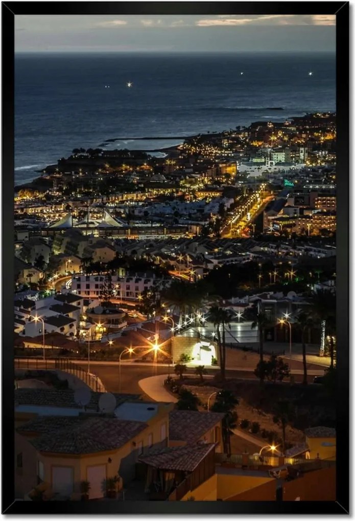 Poszterek keretben 40x60 Esti séta Kilátás