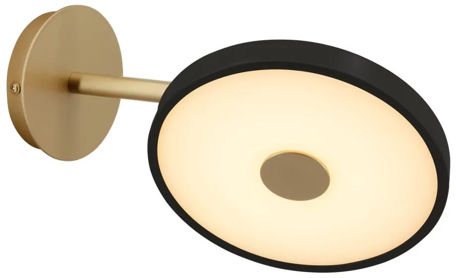 Fekete LED dimmelhető fali lámpa ø 15 cm Asteria Wall Short – UMAGE