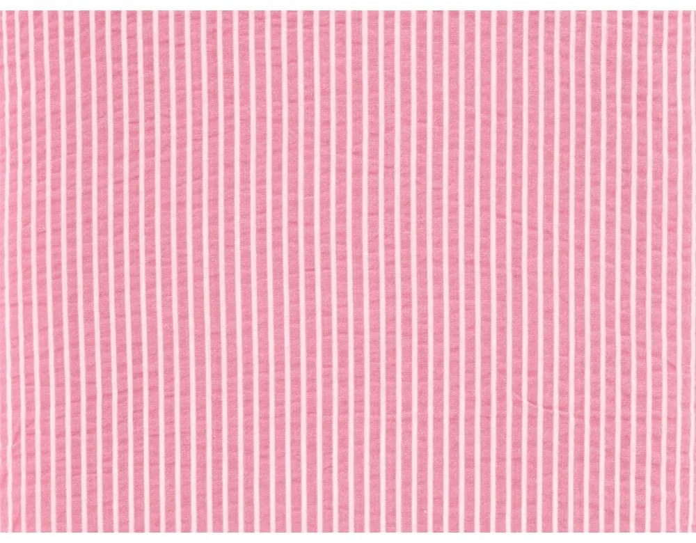 Rózsaszín egyszemélyes pamut ágyneműhuzat 140x200 cm Cheerful – Södahl