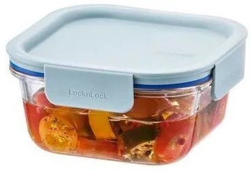 LOCKnLOCK CLEAR Négyzet alakú ételtároló, 500 ml, menta, 500 ml