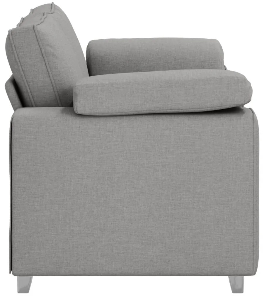 vidaXL Kanapé Felhőszürke 160 x 77 x 82 cm szövet