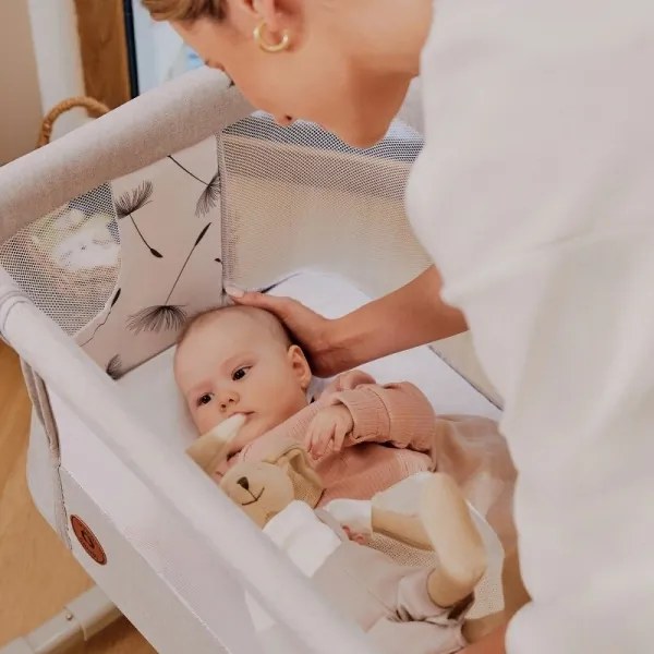 Lionelo - AURORA 3 az 1-ben babaágy, szürke