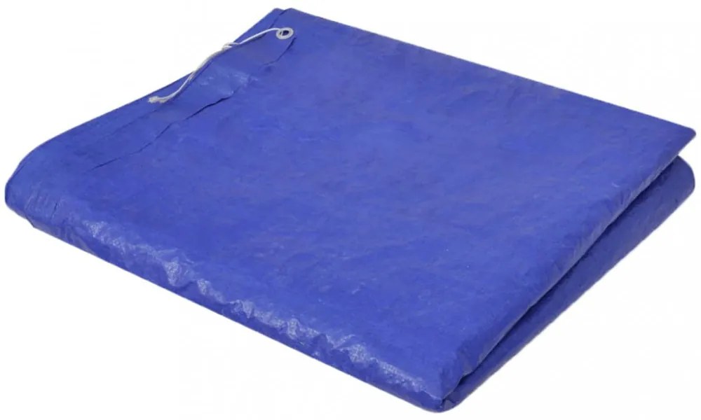 négyszögletes PE medencetakaró 90 g/m² 394 x 207 cm