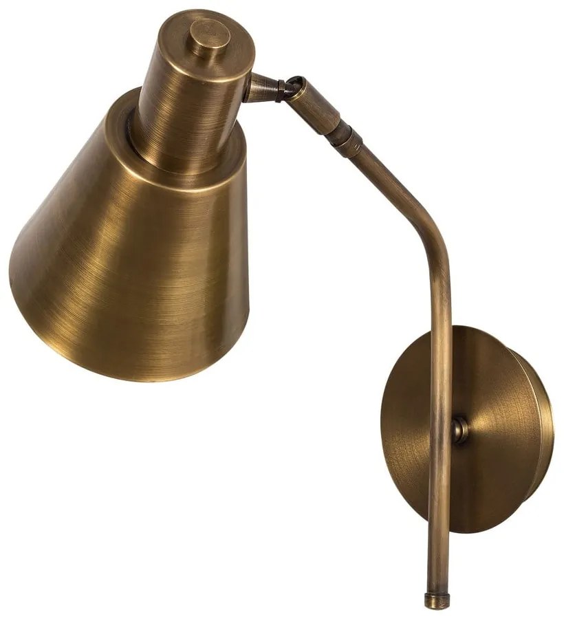 Aranyszínű fali lámpa ø 15 cm Kem – Opviq lights