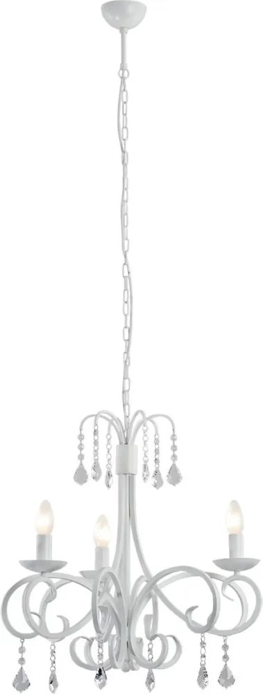 ARGON 6271 DIADEMA Kristály Csillár Fehér E14 IP20